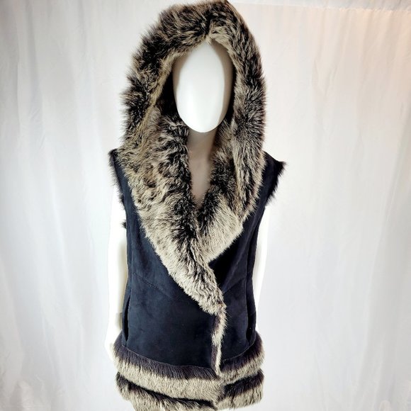 Donna Karan Jackets & Blazers - Donna Karan Reversible Lamb Vest